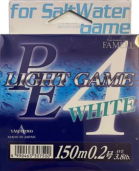 Плетеный шнур Yamatoyo PE Light Game White